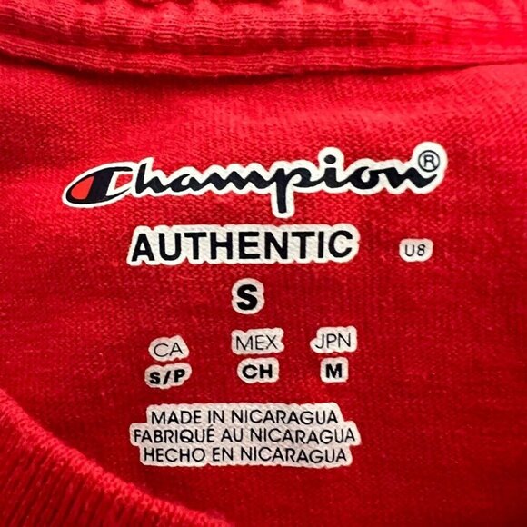 Champion Women Illinois State Mom T-Shirt Redbirds Short Sleeve Crew Neck S - Picture 10 of 11